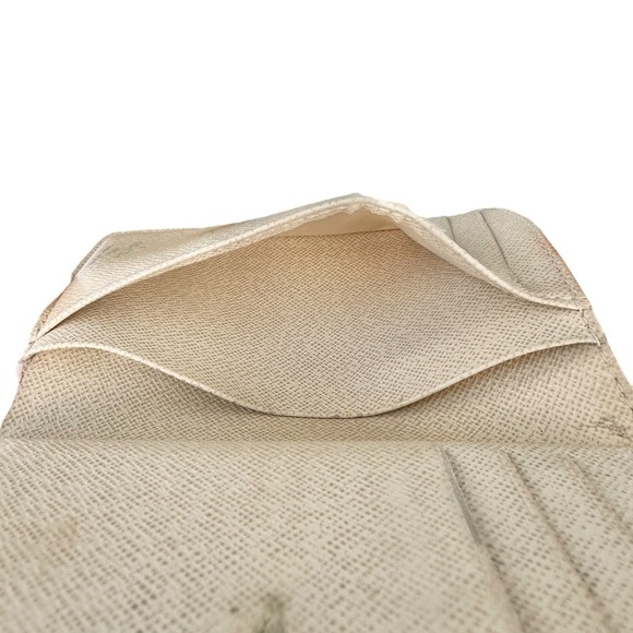 Louis Vuitton Damier Azur Kisslock Wallet, Dustbag, & Shopping Bag Authentic - Picture 9 of 16